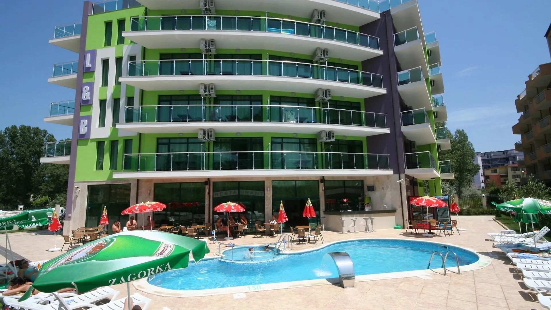 Hotel L&B- Free Parking Sunny Beach